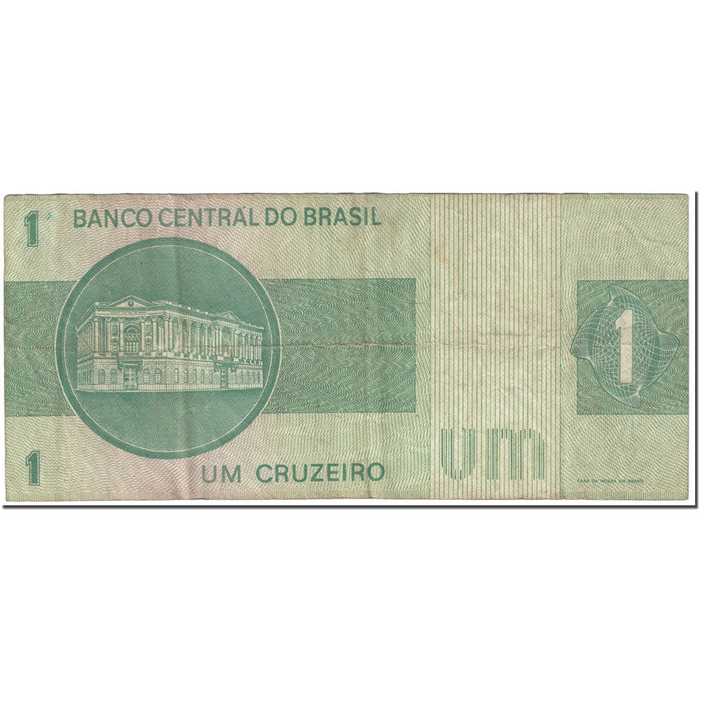 Banconote, Brasile, 1 Cruzeiro, 1972, Undated (1972), KM:191Aa, MB