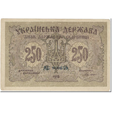 Banconote, Ucraina, 250 Karbovantsiv, 1918, Undated (1918), KM:39a, BB