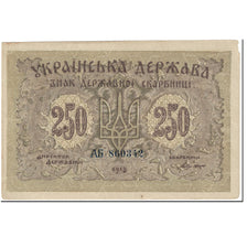 Banknote, Ukraine, 250 Karbovantsiv, 1918, Undated (1918), KM:39a, EF(40-45)
