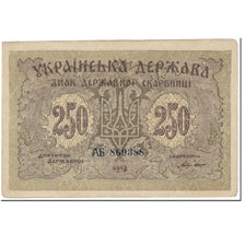 Banknote, Ukraine, 250 Karbovantsiv, 1918, Undated (1918), KM:39a, EF(40-45)