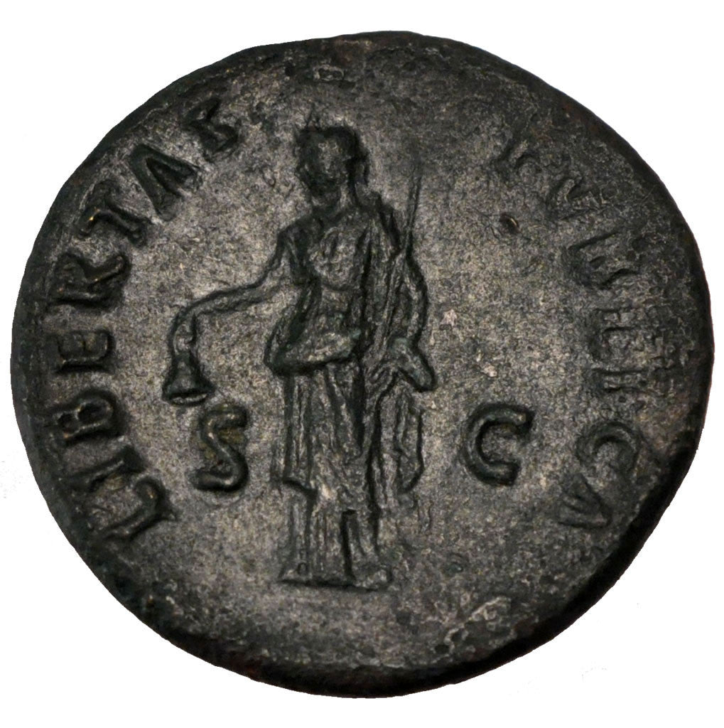 Nerva, As, EF(40-45), Copper, Cohen #107, 10.90