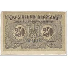 Banknote, Ukraine, 250 Karbovantsiv, 1918, Undated (1918), KM:39a, EF(40-45)