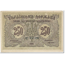 Banknote, Ukraine, 250 Karbovantsiv, 1918, Undated (1918), KM:39a, EF(40-45)