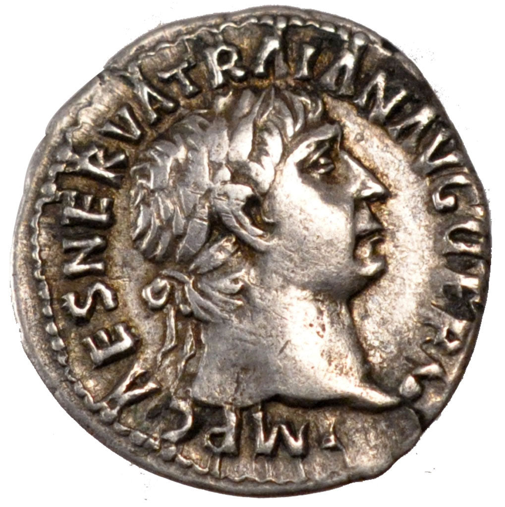 Trajan, Denarius, BB+, Argento, Cohen:240