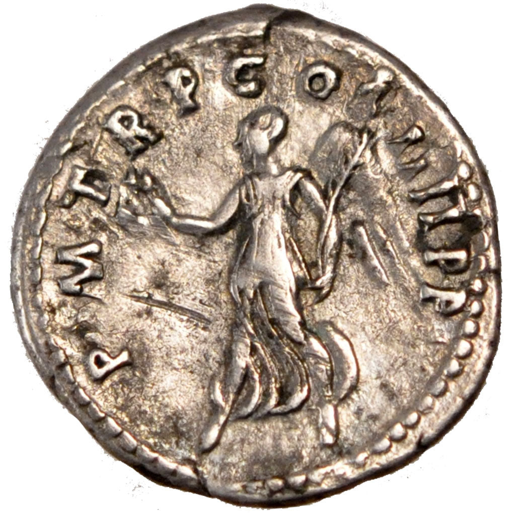 Trajan, Denarius, BB+, Argento, Cohen:240