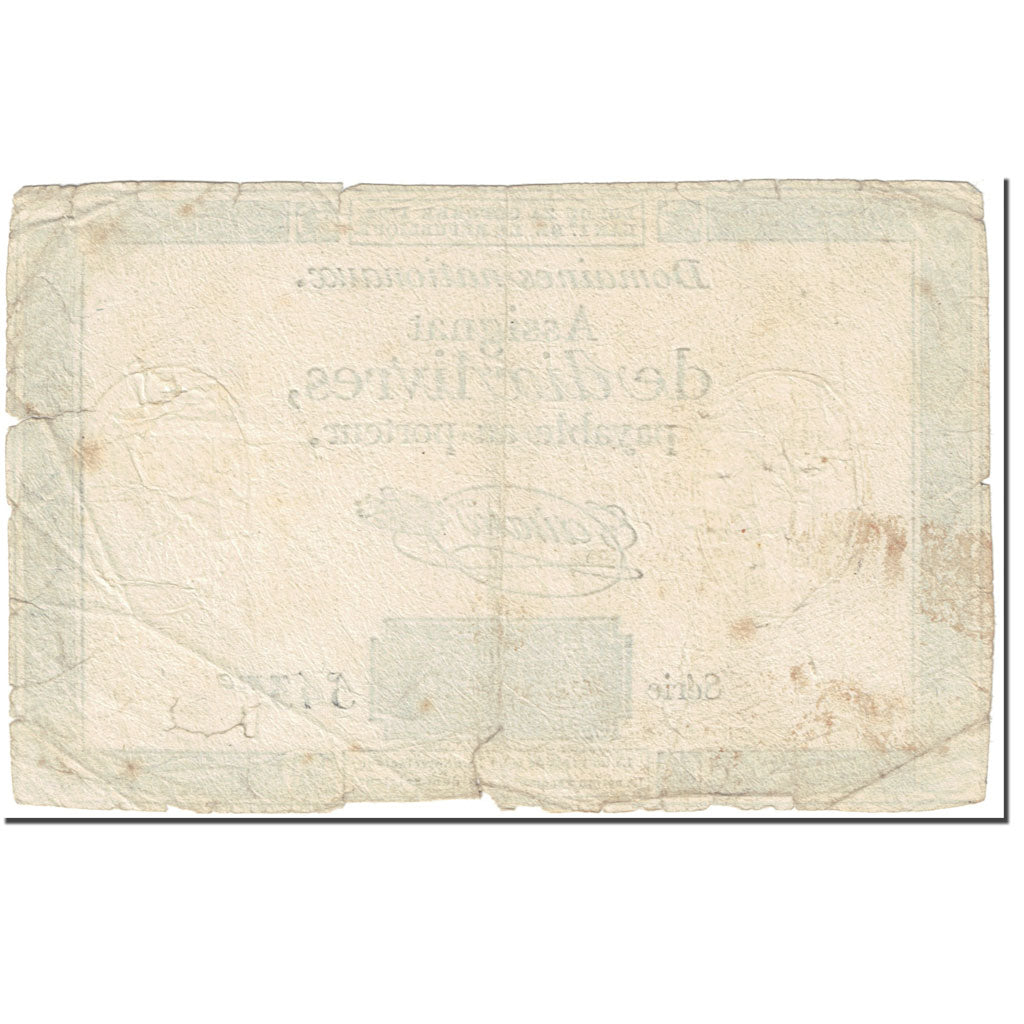 Frankrijk, 10 Livres, 1792, Taisaud, L'an 1er de la République - (24 octobre