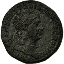 Coin, Trajan, Dupondius, Rome, AU(50-53), Copper, Cohen:639