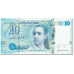 Banknote, Tunisia, 10 Dinars, 2013, 2013-03-20, KM:96, UNC(65-70)