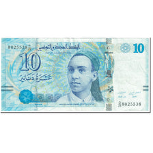 Banknote, Tunisia, 10 Dinars, 2013, 2013-03-20, KM:96, EF(40-45)