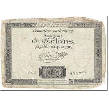 Frankreich, 10 Livres, 1792, Taisaud, L'an 1er de la République - (24 octobre