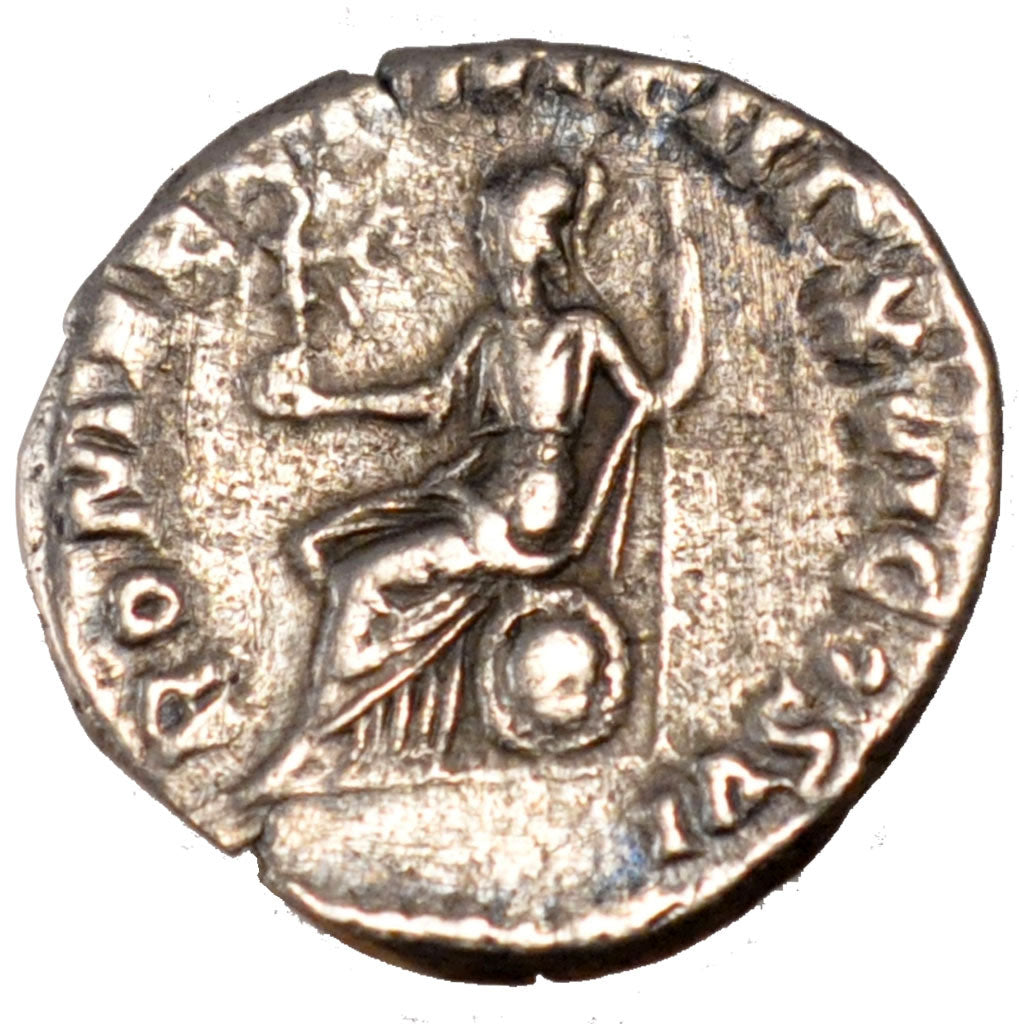 Commodus, Denarius, AU(50-53), Silver, Cohen #655, 2.50