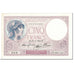 Francja, 5 Francs, Violet, 1940, 1940-11-28, AU(50-53), Fayette:4.15, KM:83