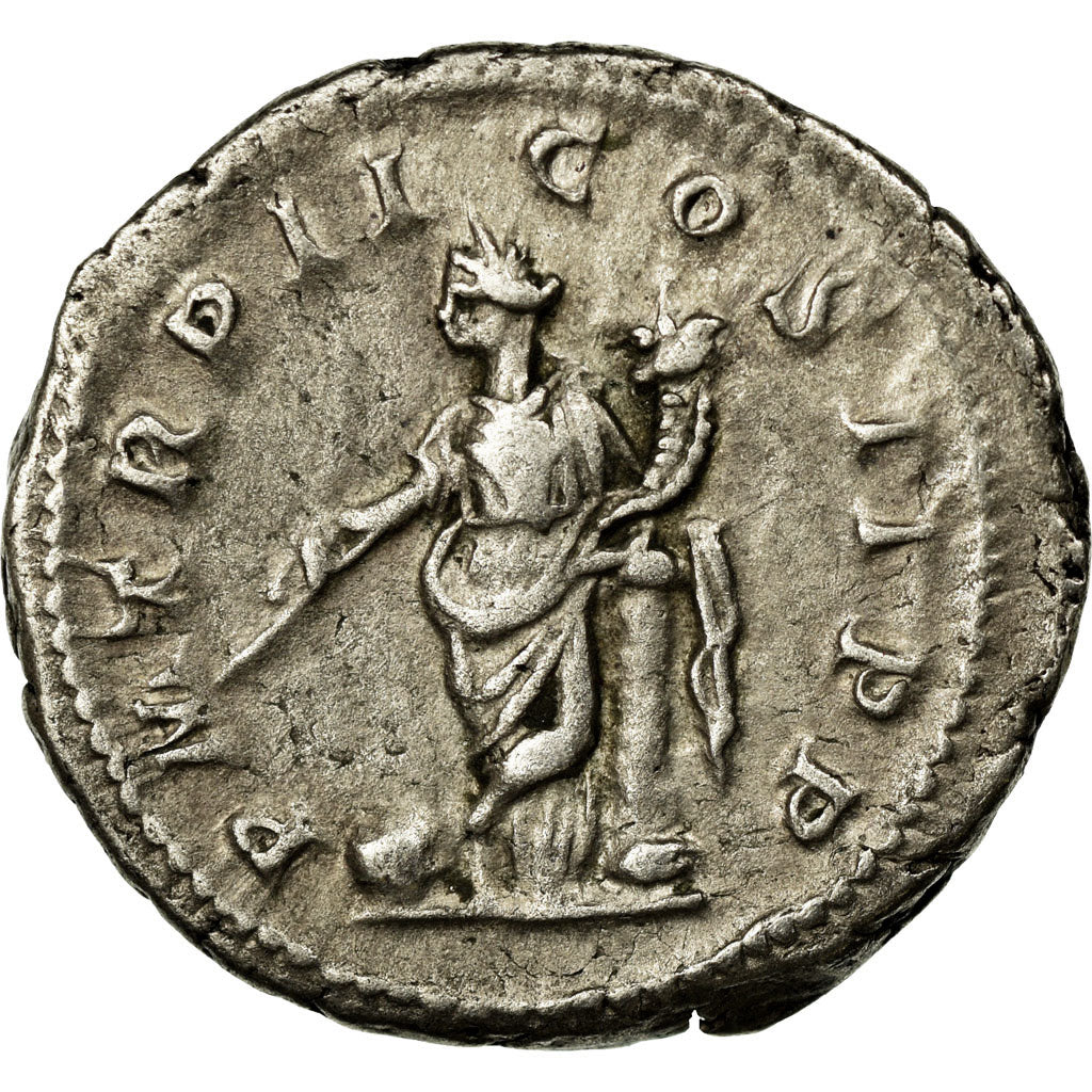Moneta, Elagabalus, Antoninianus, BB+, Biglione, Cohen:145