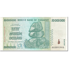 Banknote, Zimbabwe, 50 Million Dollars, 2008, Undated (2008), KM:79, EF(40-45)