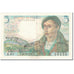 France, 5 Francs, Berger, 1943, 1943-11-25, EF(40-45), Fayette:5.4, KM:98a