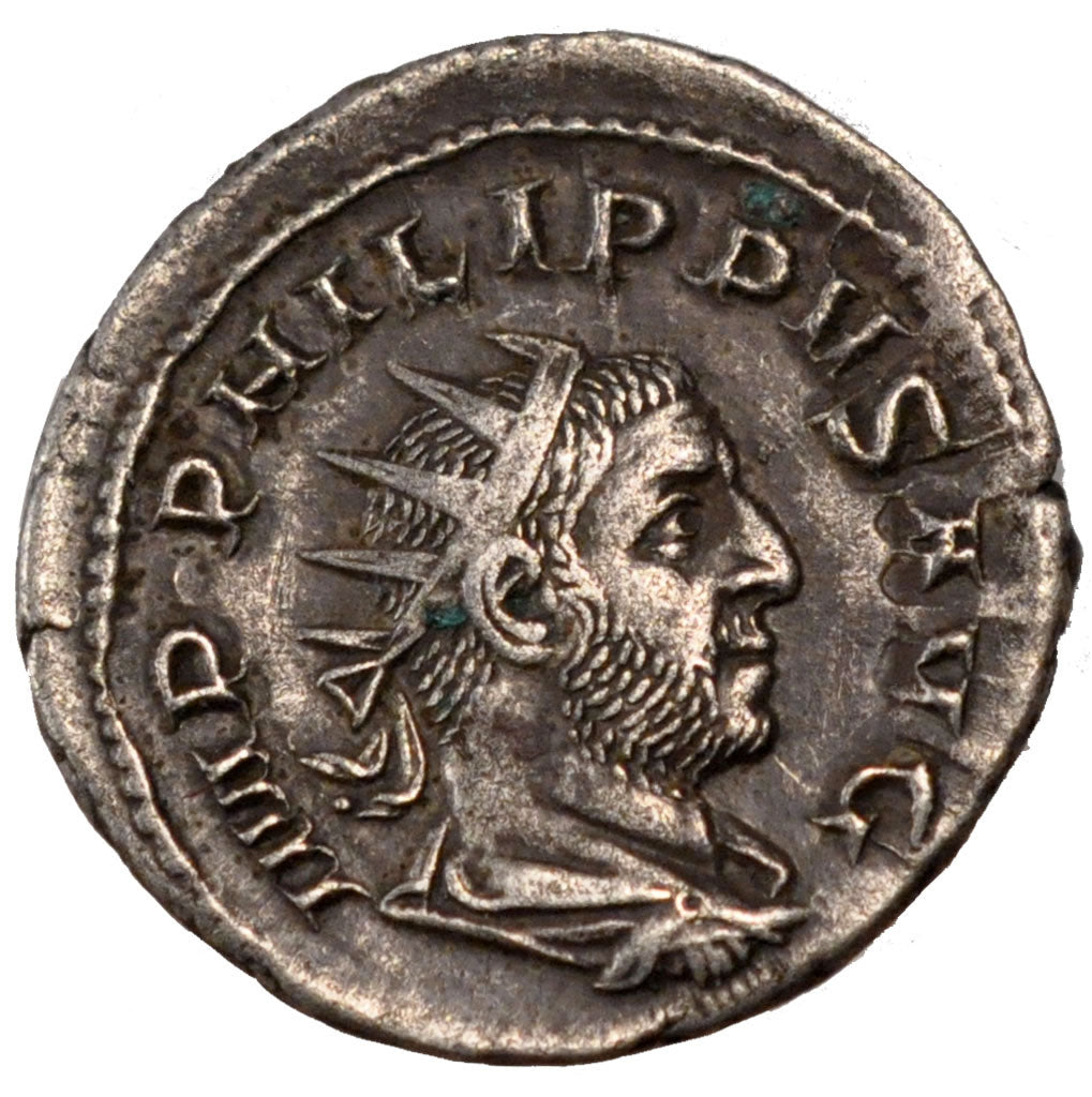 Philip I, Antoninianus, AU(55-58), Billon, Cohen #137, 4.80