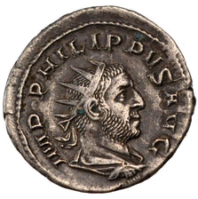 Philip I, Antoninianus, AU(55-58), Billon, Cohen #137, 4.80