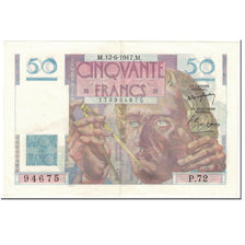 Frankrijk, 50 Francs, Le Verrier, 1947, 1947-06-12, TTB, Fayette:20.8, KM:127b