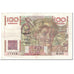 França, 100 Francs, Jeune Paysan, 1954, 1954-04-01, VF(20-25), Fayette:28.43