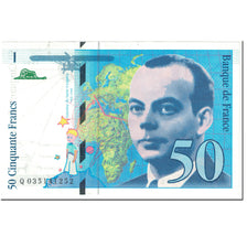 Frankreich, 50 Francs, St Exupéry, 1997, Undated (1997), VZ, Fayette:73.4