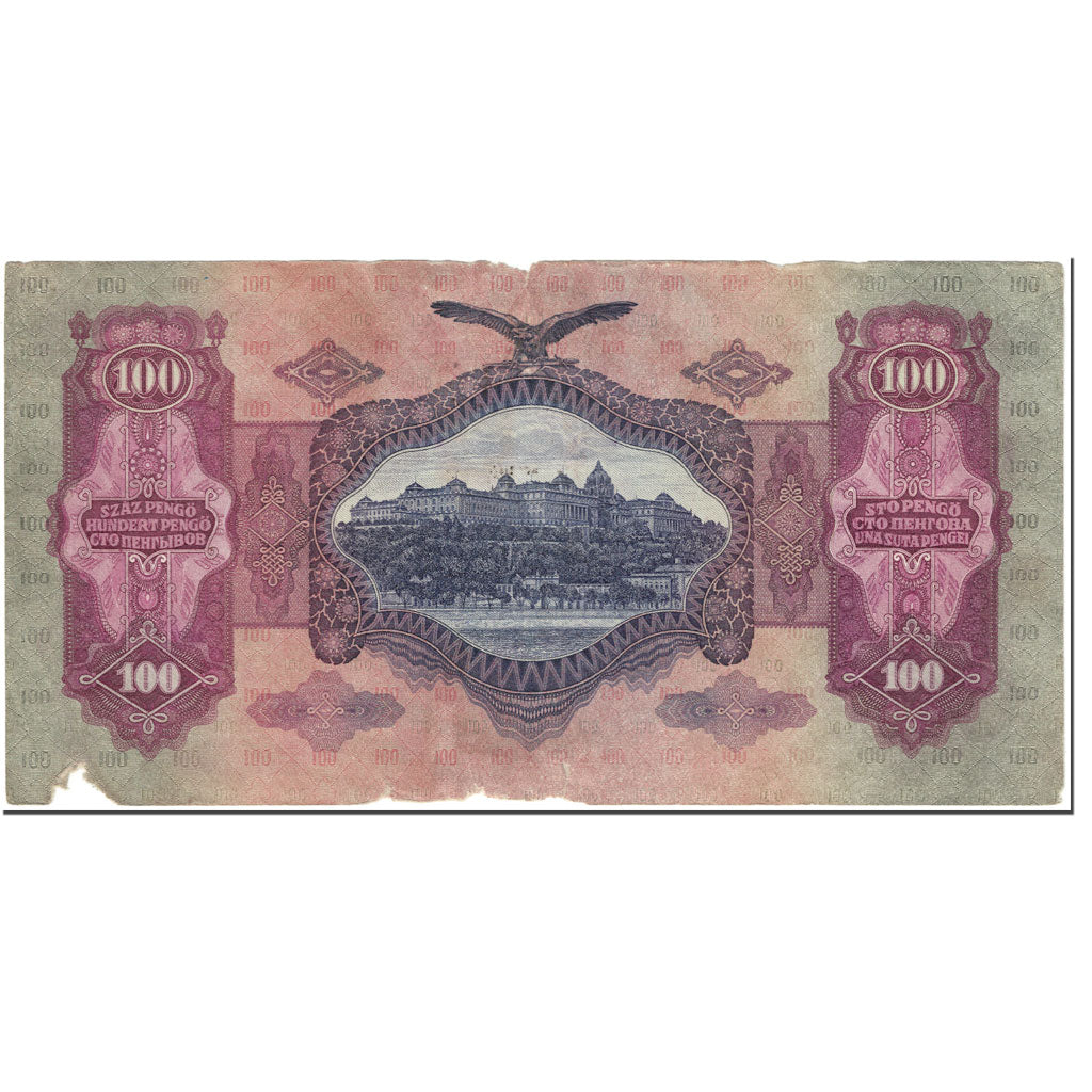 Billete, 100 Pengö, 1930, Hungría, 1930-07-01, KM:98, MC