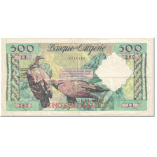 Banknote, Algeria, 500 Francs, 1958, 1958-01-02, KM:117, VF(20-25)