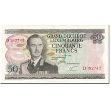Geldschein, Luxemburg, 50 Francs, 1972, 1972-08-25, KM:55b, UNZ-