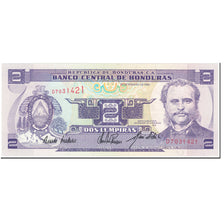 Banknot, Honduras, 2 Lempiras, 1993, 1993-02-25, KM:72b, UNC(65-70)