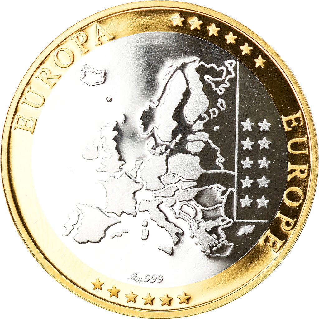 San Marino, Medal, Euro, Europa, MS(65-70), Silver