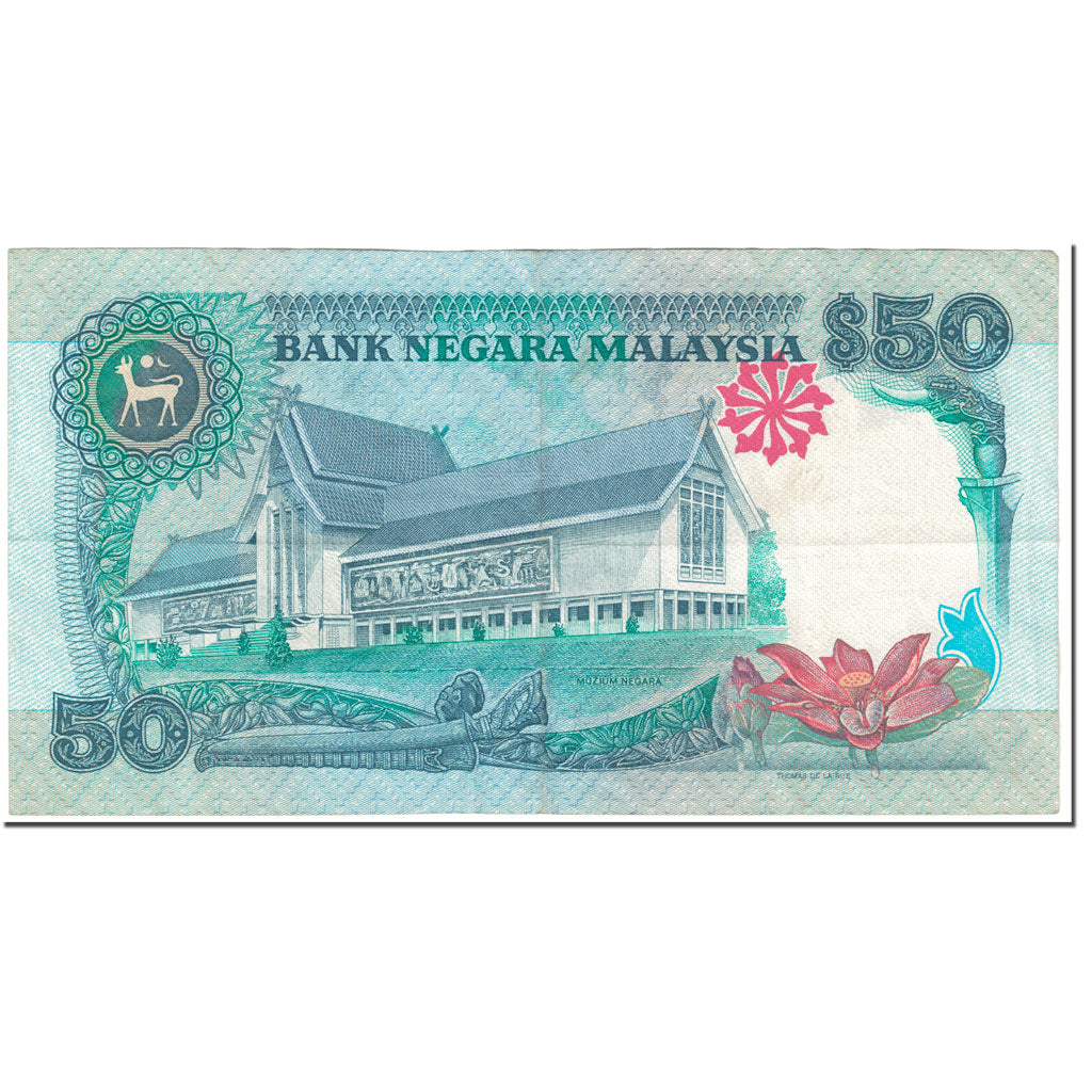 Geldschein, Malaysia, 50 Ringgit, 1987, Undated (1987), KM:31, SS