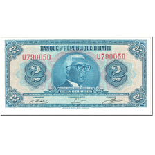Banconote, Haiti, 2 Gourdes, 1980-82, Undated (1980-82), KM:231Aa, FDS