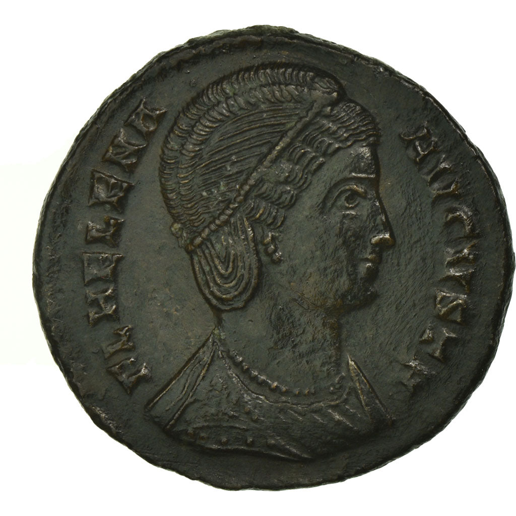 Coin, Helena, Nummus, 332-333, Ticinum, AU(55-58), Copper, Cohen:12