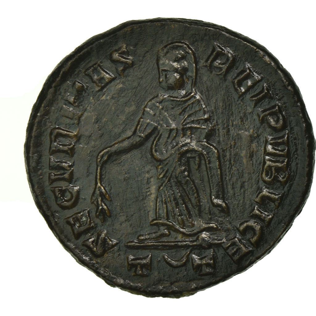 Coin, Helena, Nummus, 332-333, Ticinum, AU(55-58), Copper, Cohen:12