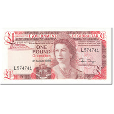 Biljet, Gibraltar, 1 Pound, 1988, 1988-08-04, KM:20e, NIEUW