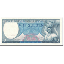 Geldschein, Surinam, 5 Gulden, 1963, 1963-09-01, KM:120b, UNZ
