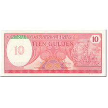 Banknote, Surinam, 10 Gulden, 1982, 1982-04-01, KM:126, UNC(65-70)