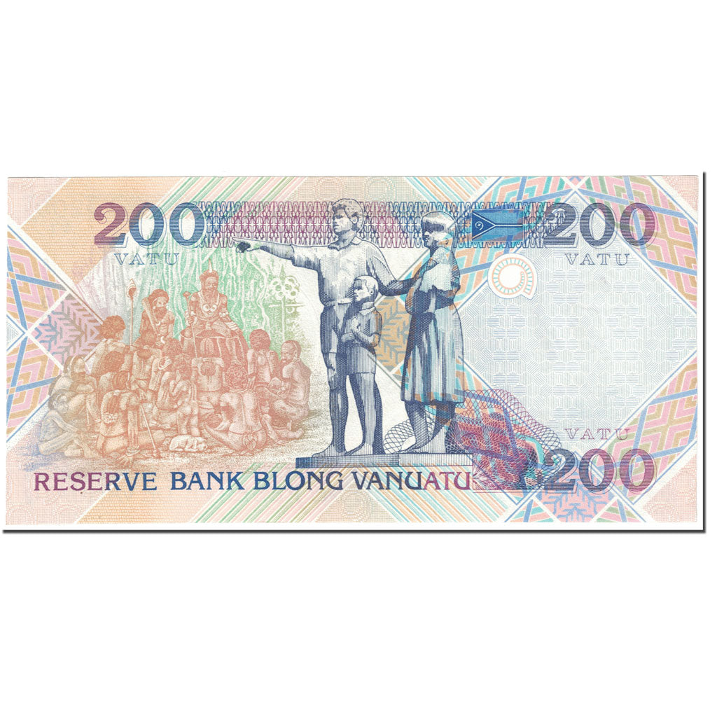 Banknote, Vanuatu, 200 Vatu, 1995, Undated (1995), KM:8a, UNC(65-70)