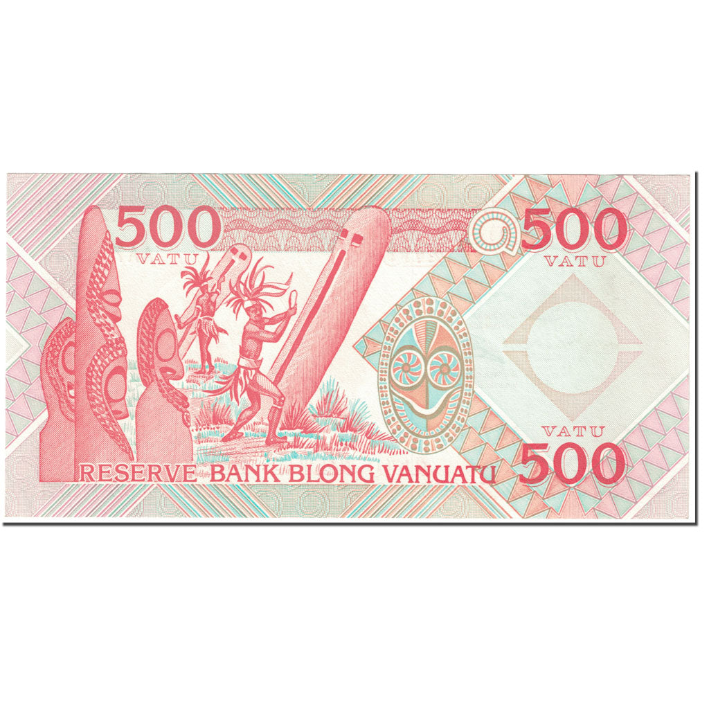 Banknote, Vanuatu, 500 Vatu, 1993, Undated (1993), KM:5, UNC(65-70)