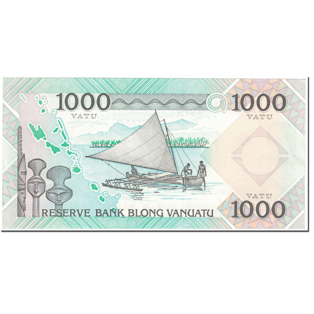 Banknote, Vanuatu, 1000 Vatu, 1993, Undated (1993), KM:6, UNC(65-70)