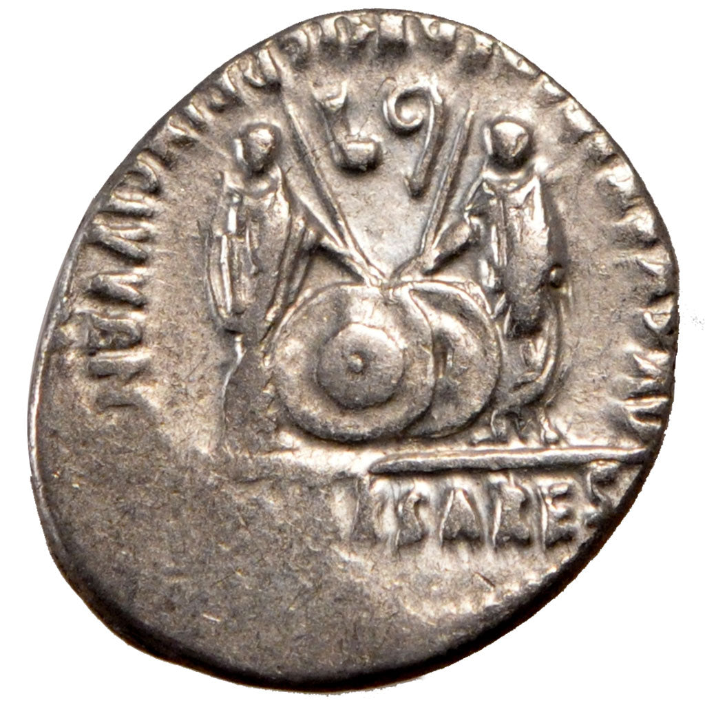 Augustus, Denarius, VF(30-35), Silver, Cohen #43, 3.70