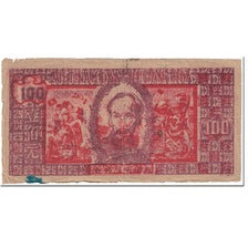 Banknote, Vietnam, 100 D<ox>ng, 1948, Undated (1948), KM:28b, VG(8-10)