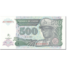 Banconote, Zaire, 500 Nouveaux Zaïres, 1994, 1994-02-15, KM:64a, FDS