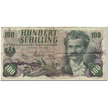 Banknote, Austria, 100 Schilling, 1960, 1960-07-01, KM:138a, VF(20-25)