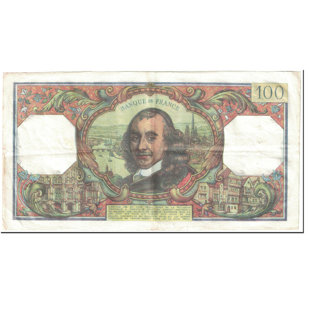 Francia, 100 Francs, Corneille, 1978, 1978-11-02, BC, Fayette:65.64, KM:149f