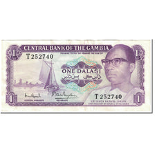 Banknot, Gambia, 1 Dalasi, 1971-1987, Undated (1971-1981), KM:4f, EF(40-45)