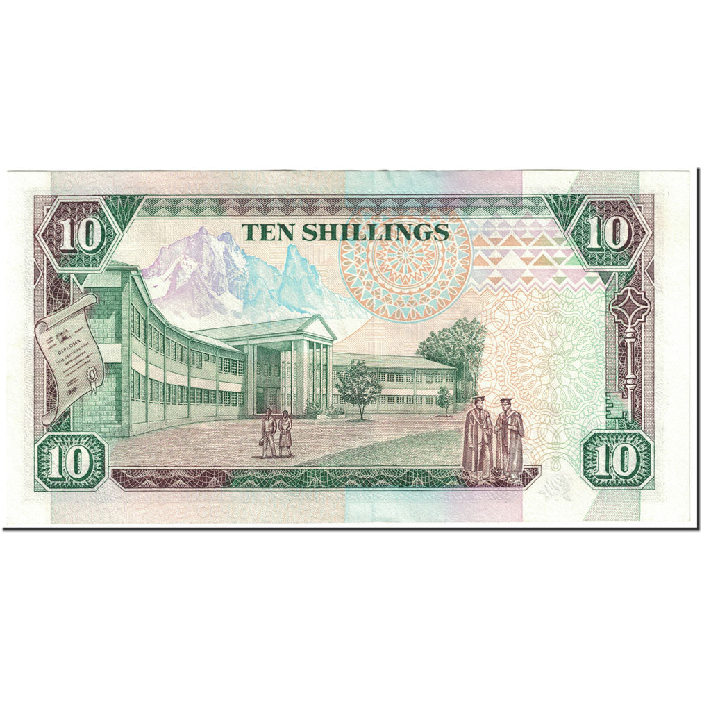 Billet, Kenya, 10 Shillings, 1993, 1993-07-01, KM:24e, NEUF