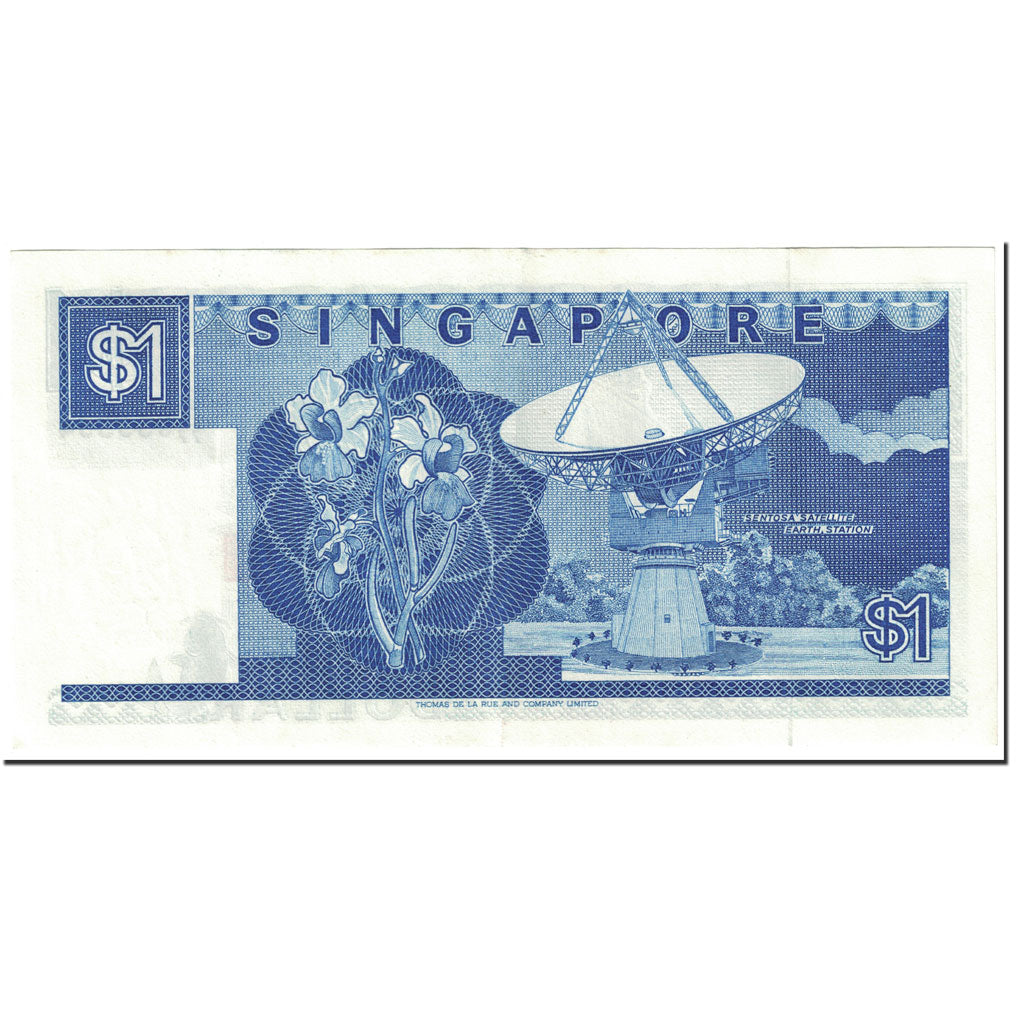Banknote, Singapore, 1 Dollar, 1987, Undated (1987), KM:18a, UNC(65-70)
