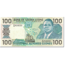 Banknote, Sierra Leone, 100 Leones, 1989, 1989-04-27, KM:18b, AU(55-58)
