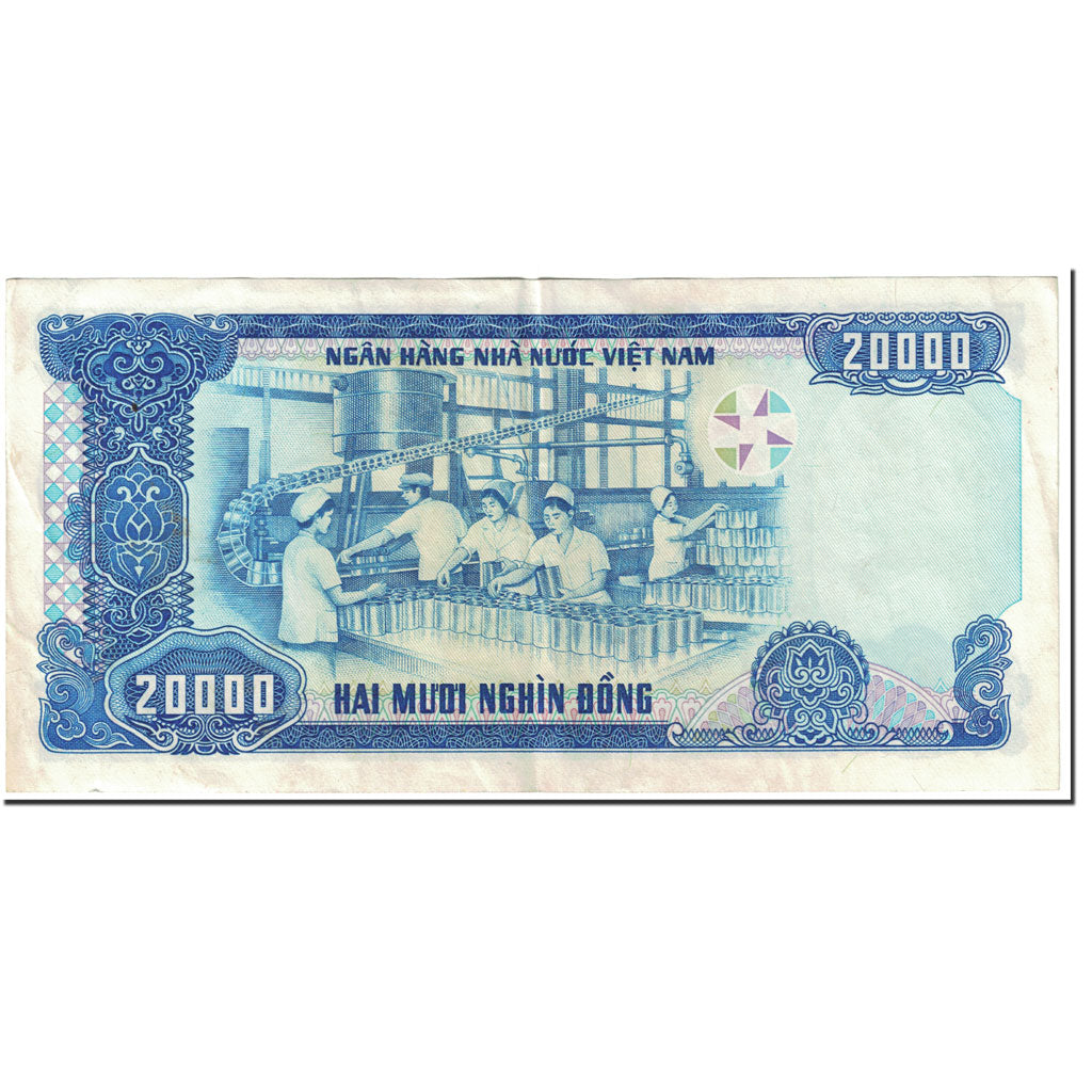 Banknote, Vietnam, 20,000 D<ox>ng, 1991, Undated (1991), KM:110a, VF(20-25)