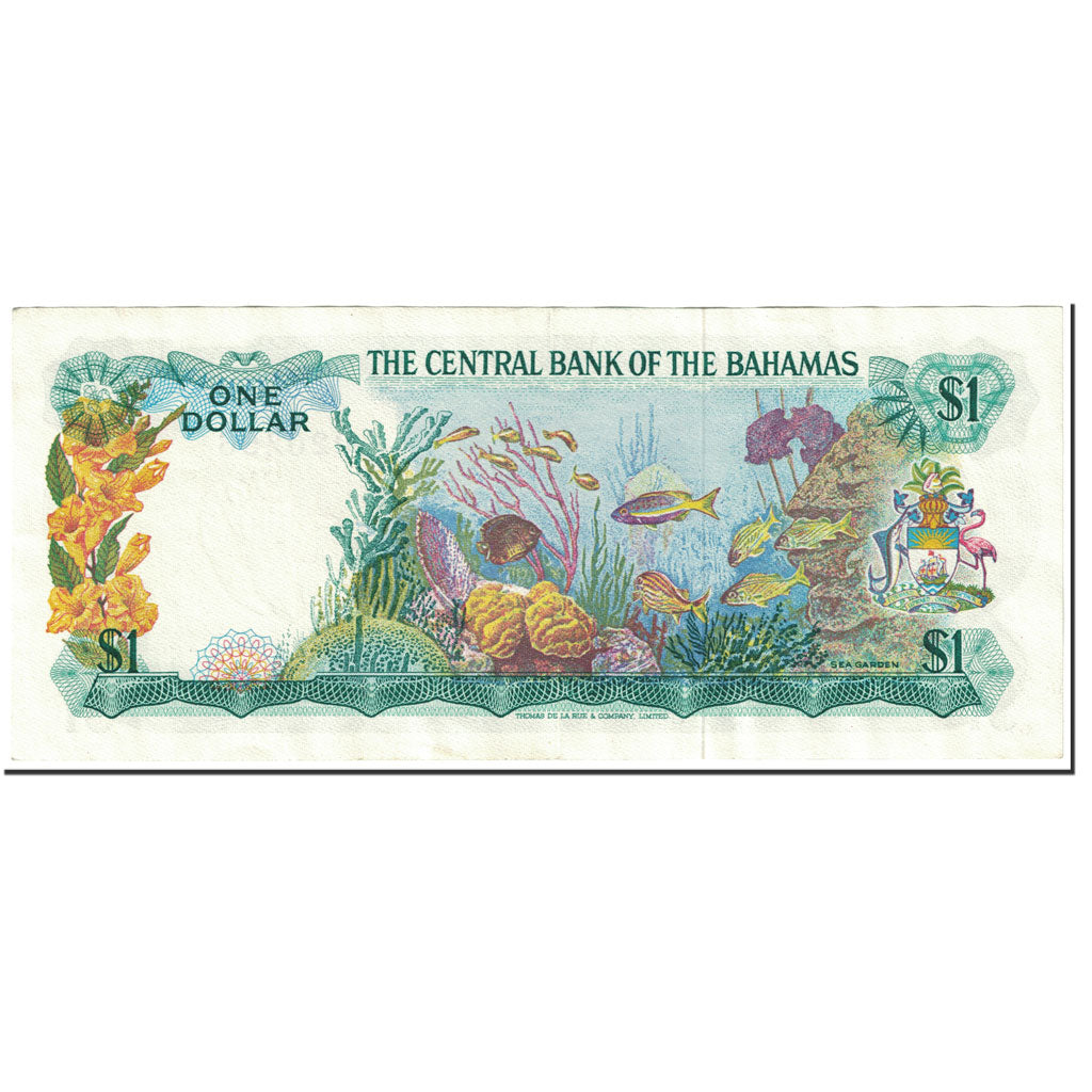 Banknote, Bahamas, 1 Dollar, 1974, Undated (1974), KM:35a, UNC(63)
